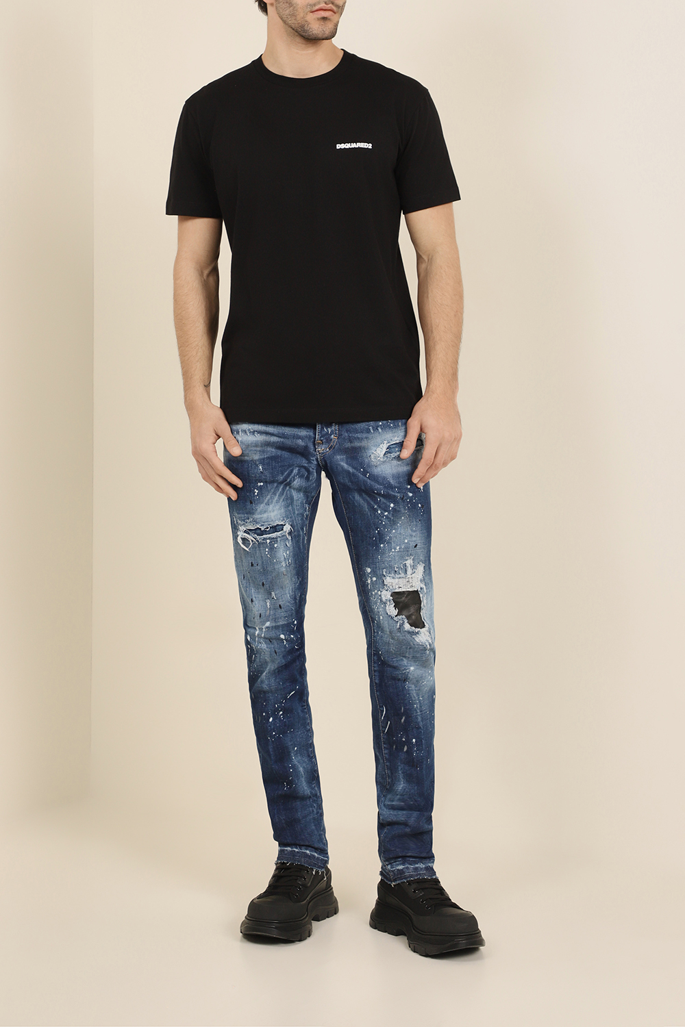 חולצת טי סלים פיט DSQUARED2